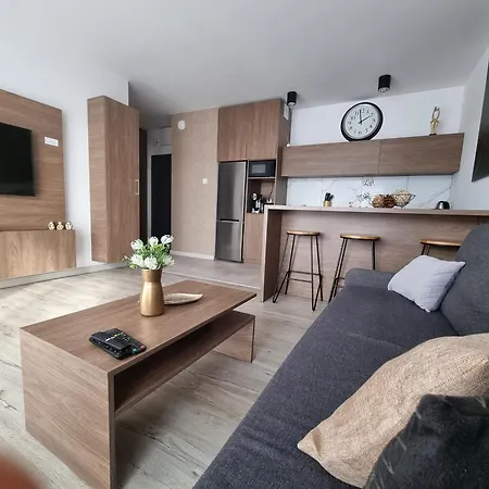 Q Grand - 3 Pokojowe Klimatyzowane Przy Manufakturze Z Garazem Gratis, Fv Lejlighed *