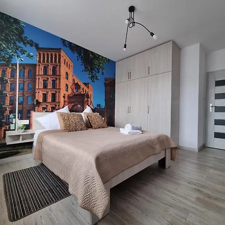 Q Grand - 3 Pokojowe Klimatyzowane Przy Manufakturze Z Garazem Gratis, Fv Lejlighed Łódź