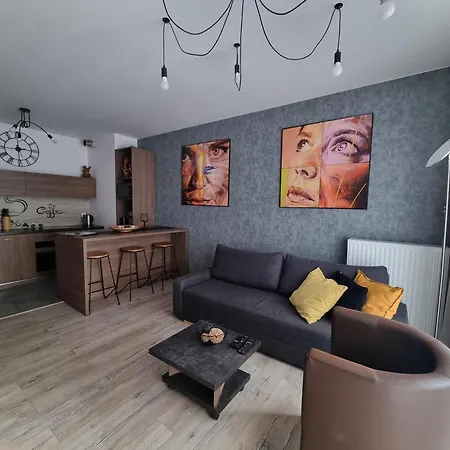 דירה Q Grand - 3 Pokojowe Klimatyzowane Przy Manufakturze Z Garazem Gratis, Fv