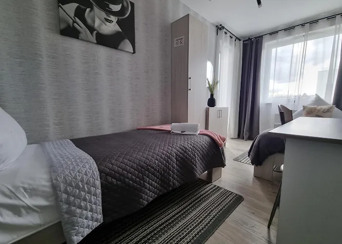 شقة Q Grand - 3 Pokojowe Klimatyzowane Przy Manufakturze Z Garazem Gratis, Fv وودج