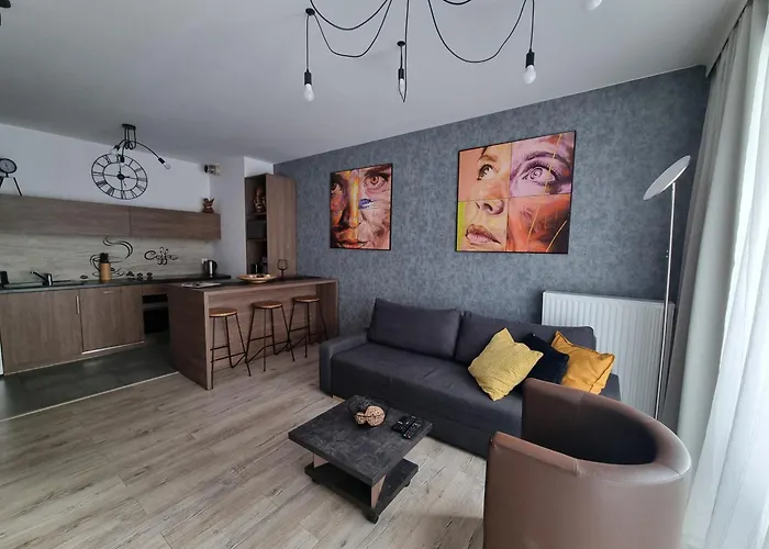 شقة Q Grand - 3 Pokojowe Klimatyzowane Przy Manufakturze Z Garazem Gratis, Fv