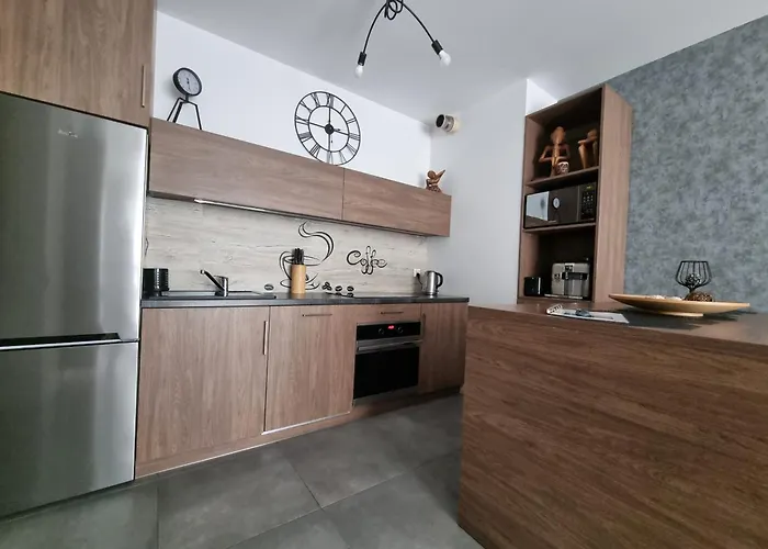 Q Grand - 3 Pokoje, Garaż, Klimatyzacja Netflix Apartament Łódź