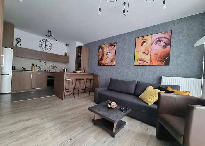 شقة Q Grand - 3 Pokojowe Klimatyzowane Przy Manufakturze Z Garazem Gratis, Fv