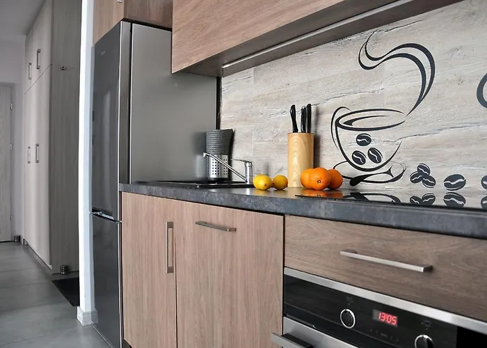 شقة Q Grand - 3 Pokojowe Klimatyzowane Przy Manufakturze Z Garazem Gratis, Fv وودج