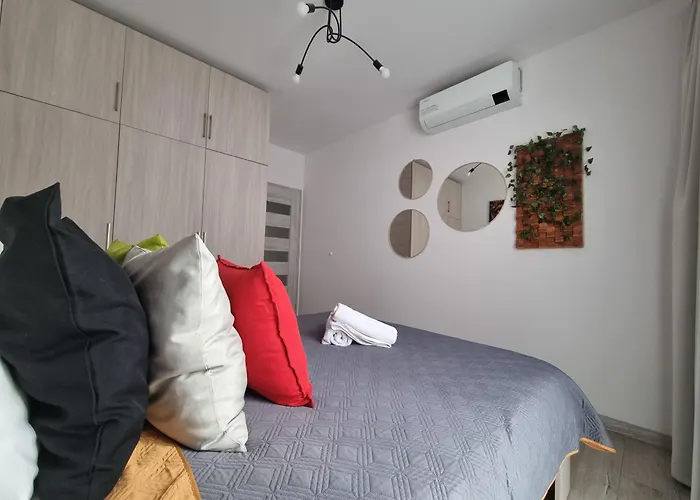 Q Grand - 3 Pokojowe Klimatyzowane Przy Manufakturze Z Garazem Gratis, Fv